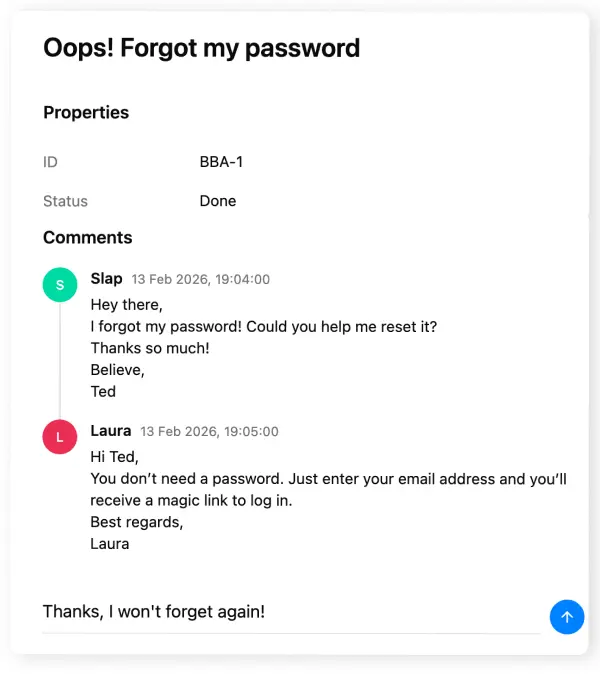 Filtered views per user