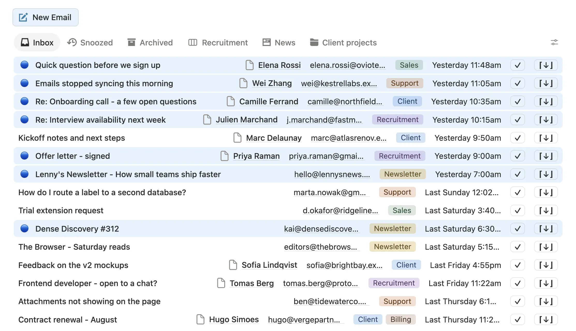 SlapMail - the Notion Mail alternative that brings your emails into Notion